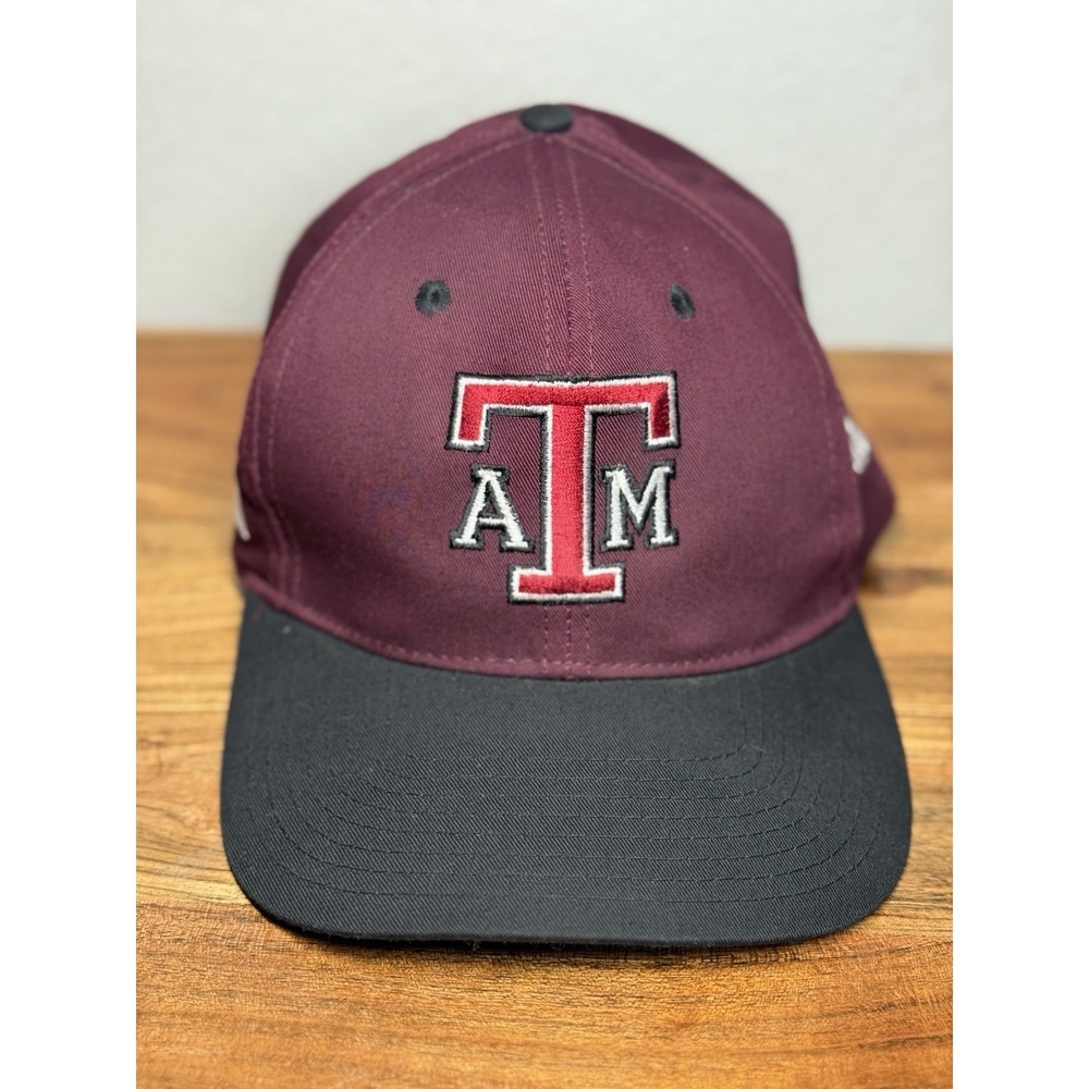 Vintage Texas A&M Aggies Snapback Hat Twins Enterprise Taiwan Graffiti Styling